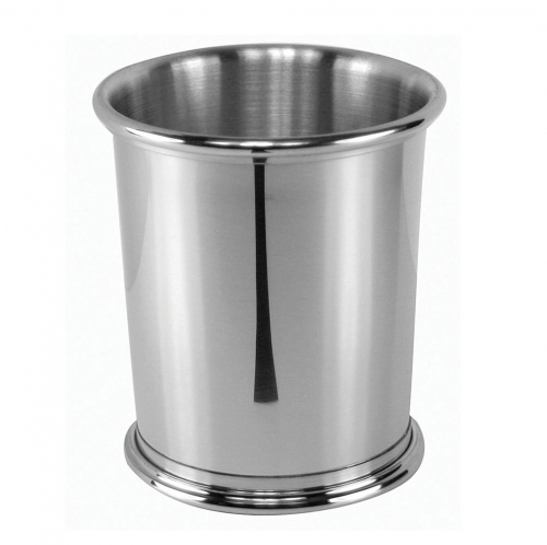 Tennessee Julep Cup 9 Oz  3 1/2\ Height x 3\ Diameter
9 oz
Pewter

Care:  Wash your pewter in warm water, using mild soap and a soft cloth. Dry with a soft cloth. Your pewter should never be exposed to an open flame or excessive heat. Store your pewter trays flat, cups upright, etc. to prevent warping. Do not wrap pewter in anything other than the original wrapping to prevent scratching. Never wrap pewter in tissue paper, as fine line scratching will occur. Never put pewter in a dishwasher. Hand wash only.

This is a high turnover item.  Contact us any time to reserve your order quantity.  

Interested in stock availability or special ordering items? Looking to order in bulk or an order that is personalized, wrapped, and delivered?  Contact us any time with your questions.